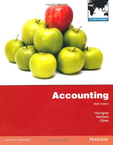 Accounting: Global Edition
