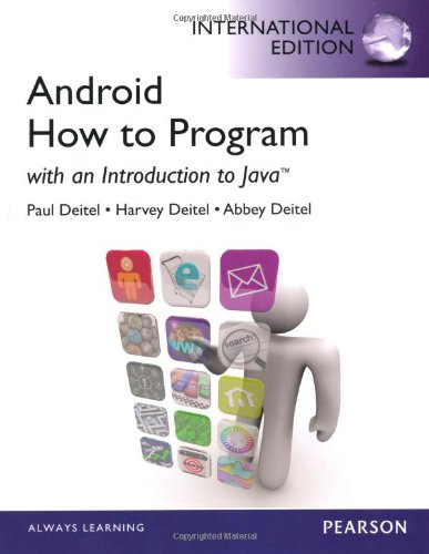 Android: How to Program: With an Introduction to Java