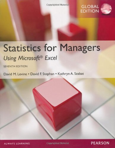 Statistics for Managers Using MS Excel, Plus MyMathLab Global with Pearson Etext