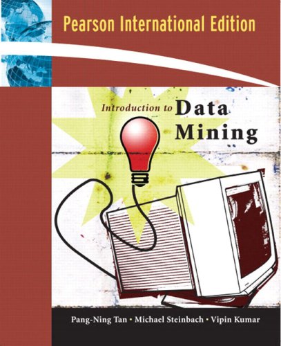 Introduction to Data Mining:International Edition