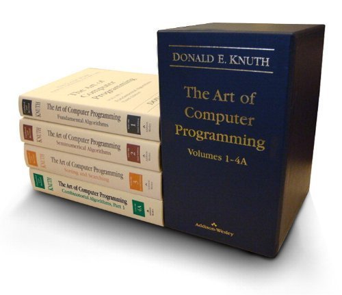 The Art of Computer Programming: Volumes 1-4a (Box Set)