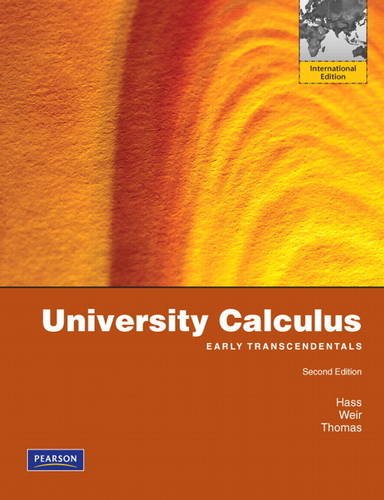 University Calculus, Early Transcendentals