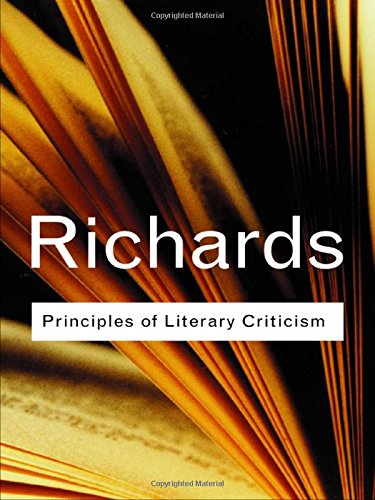 Principles of Literary Criticism (Routledge Classics)