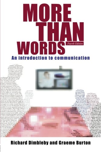 More Than Words: An Introduction to Communication (4th Edition)