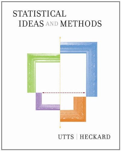 Statistical Ideas and Methods: WITH CD-Rom AND Internet Companion for Statistics