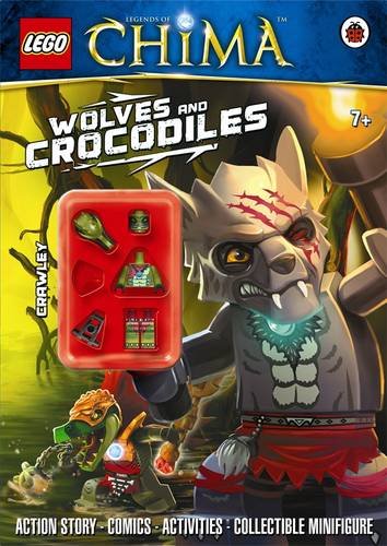 LEGO Legends of Chima: Wolves and Crocodiles Activity Book with Minifigure