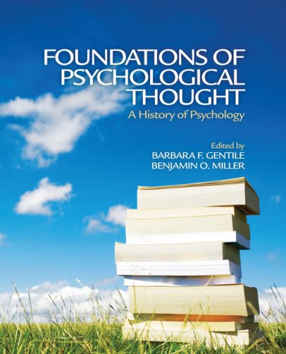 Foundations of psychological thought: a history of psychology