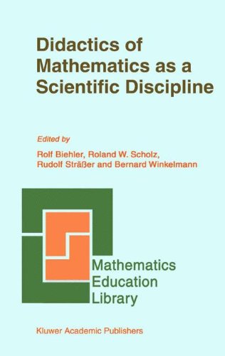 Didactics of Mathematics as a Scientific Discipline (Mathematics Education Library)