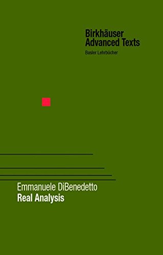 Real Analysis: Foundations and Applications (Birkhäuser Advanced Texts   Basler Lehrbücher)