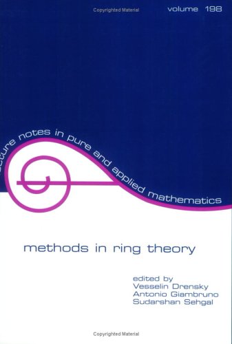 Methods in Ring Theory (Lecture Notes in Pure and Applied Mathematics)