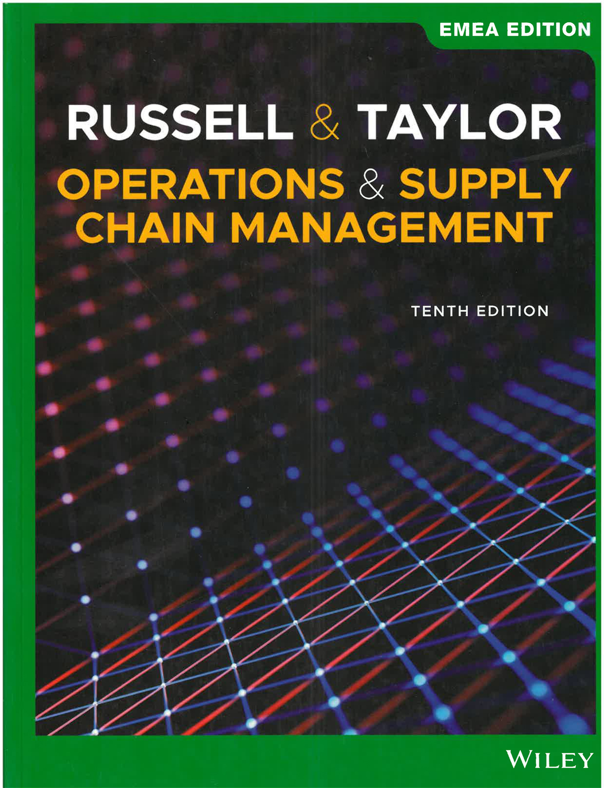 (KOD) Operations and Supply Chain Management, 10th Edition, EMEA Edition (Kod içinde e-kitap erişimi de mevcuttur.)