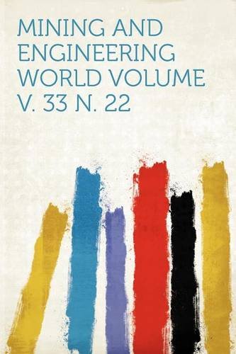 Mining and Engineering World Volume v. 33 n. 22