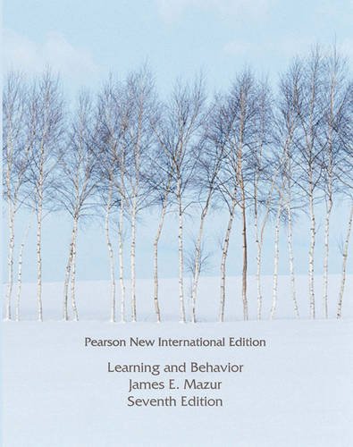 Learning &amp; Behavior: Pearson New International Edition