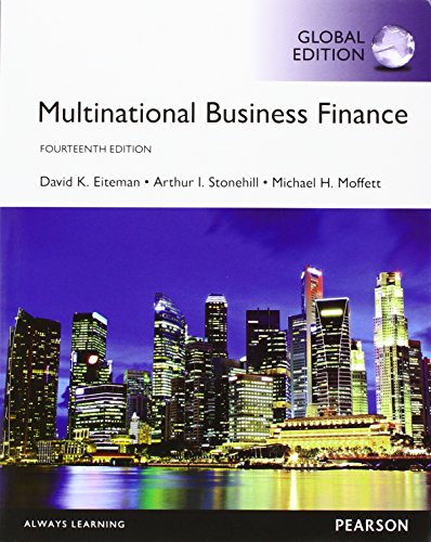 Multinational Business Finance with MyFinanceLab