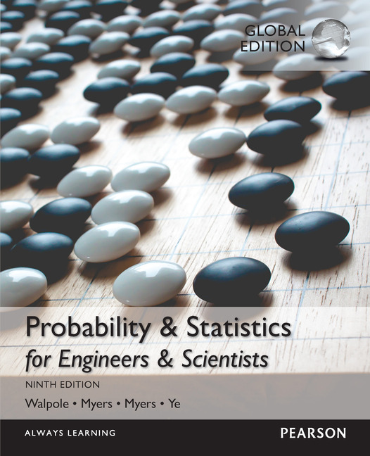 (KITAP+KOD) Probability & Statistics for Engineers & Scientists, Global Edition