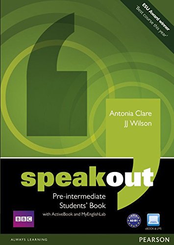 Speakout Pre-intermediate Students' Book (with DVD / Active Book) & MyLab