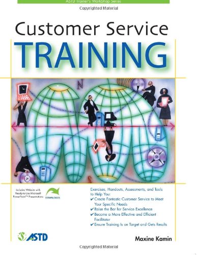 Customer Service Training (Astd Trainer s Wordshop)