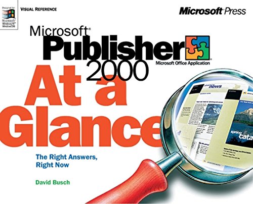 Microsoft Publisher 2000 at Glance (At a Glance (Microsoft))