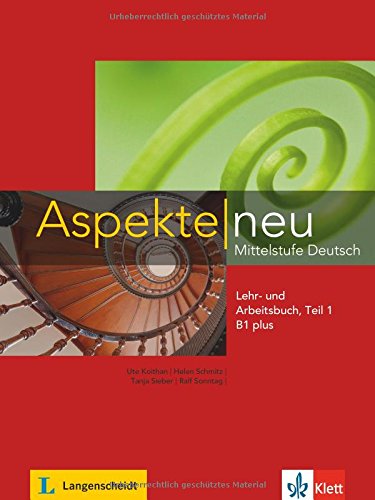 Aspekte in Halbbanden: Lehr- Und Arbeitsbuch B1 Plus Teil 1 MIT CD