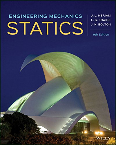 (KOD) WileyPlus Access Code Engineering Mechanics: Statics, 9th Edition By James L. Meriam (Kod içinde e-kitap erişimi de mevcuttur.)