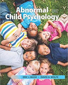 (BAU KOD) Mash/Wolfe - Abnormal Child Psychology (Kod içinde e-kitap erişimi de mevcuttur.)