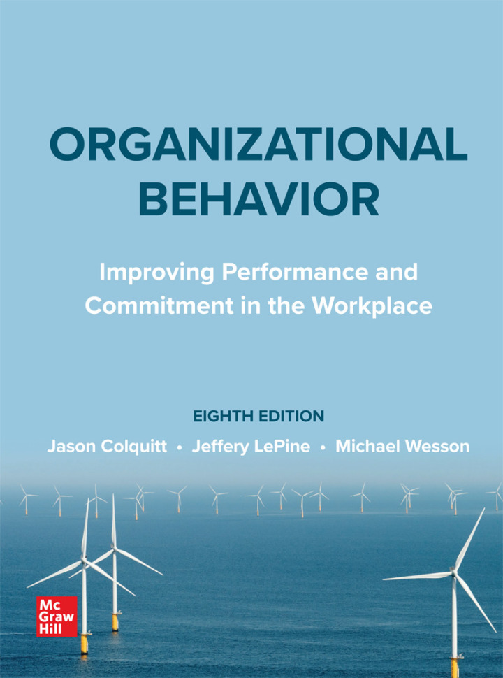(BILGI KOD) Organizational Behavior by Colquitt, 8th ed (Kod içinde e-kitap erişimi de mevcuttur.)