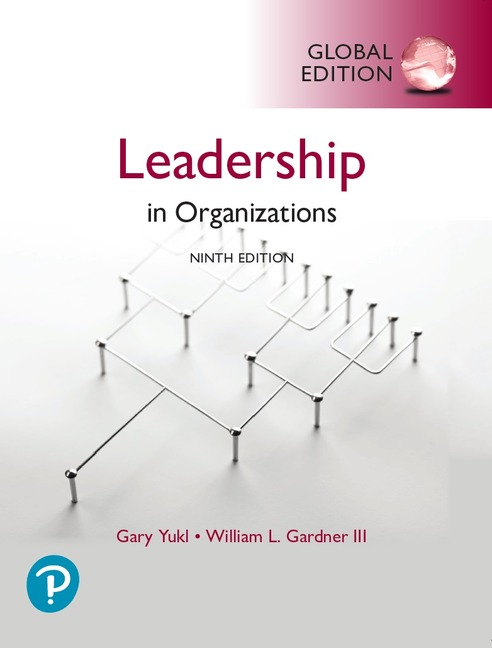 (KITAP)  Leadership in Organizations 9 ED.