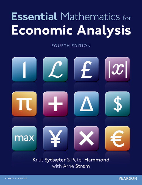(BILGI KOD) MyMathLab - Essential Mathematics for Economic Analysis 4e -Sydsaeter  (Kod içinde e-kitap erişimi de mevcuttur.)