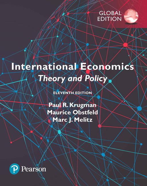 (ISIK KOD) Pearson MyLab International Economics: Theory and Policy, Global Edition, 11/ed (Kod içinde e-kitap erişimi de mevcuttur.)