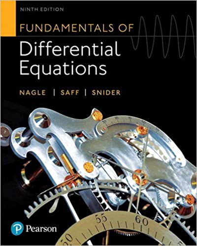 (ISTINYE KOD) (Differential Equations) Nagle, Fundamentals of Differential Equations, 9/e (Kod içinde e-kitap erişimi de mevcuttur.)