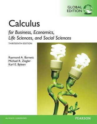 (OKAN KOD) MyMathLab Barnett-Calculus for Bus Econ 13e (Kod içinde e-kitap erişimi de mevcuttur.)