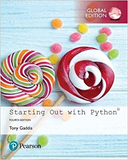 (KITAP+OKAN KOD) Gaddis-Starting Out with Python GE p4  (Kod içinde e-kitap erişimi de mevcuttur.)