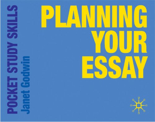 Planning your Essay
