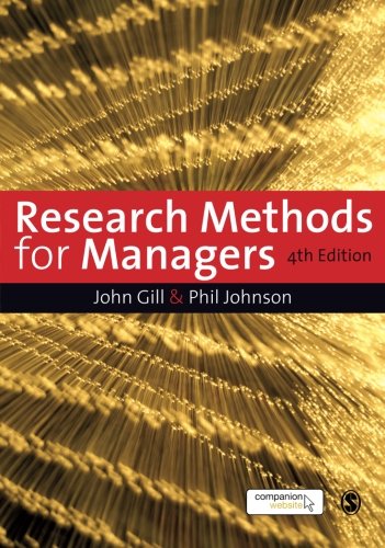 Research Methods for Managers