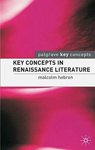 Key Concepts in Renaissance Literature
