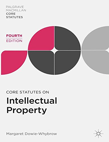 Core Statutes on Intellectual Property