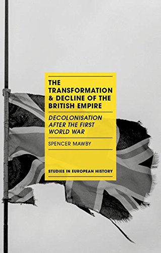 The Transformation and Decline of the British Empire: Decolonisation After the First World War