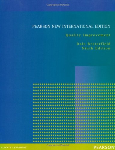 Quality Improvement: Pearson New International Edition