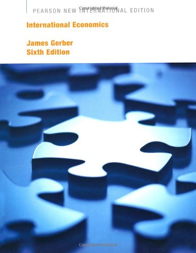 International Economics: Pearson New International Edition