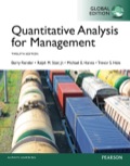 Quantitative Analysis for Management, Global Edition