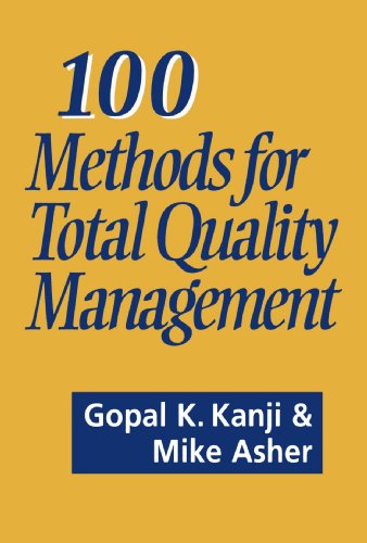 100 Methods for Total Quality Management