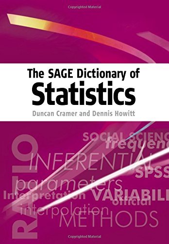 The SAGE Dictionary of Statistics