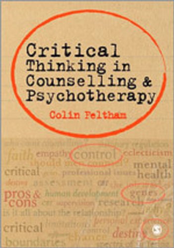 Critical Thinking in Counselling and Psychotherapy