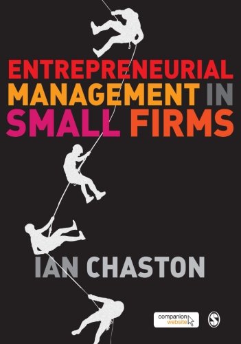 Entrepreneurial Management in Small Firms