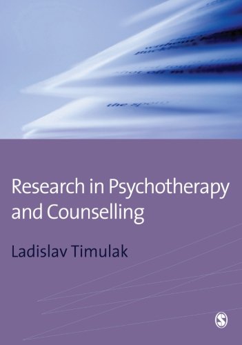 Research in Psychotherapy and Counselling