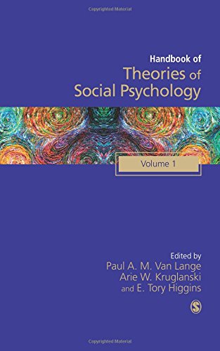 Handbook of Theories of Social Psychology