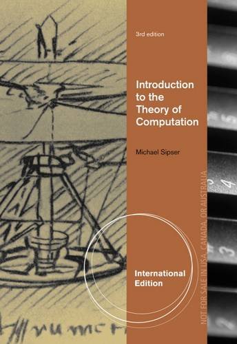 Introduction to the Theory of Computation, International Edition