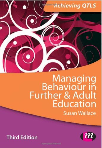 Managing Behaviour in Further and Adult Education