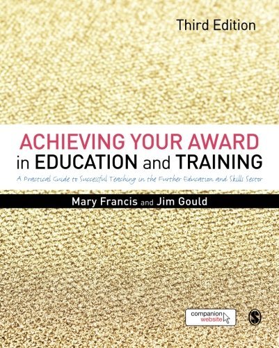 Achieving Your Award in Education and Training
