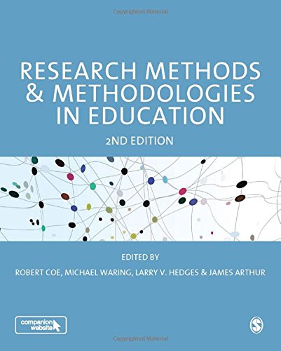 Research Methods and Methodologies in Education